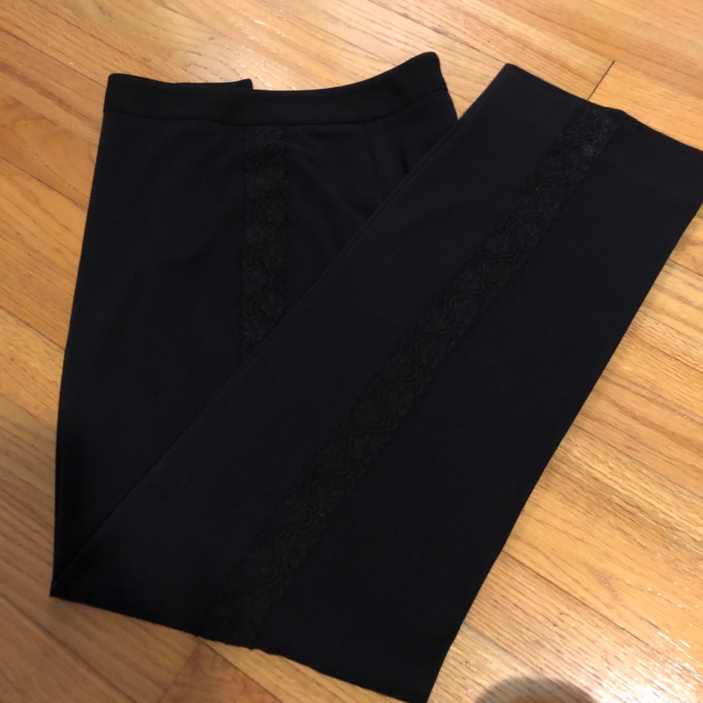 Lacy Black Pants